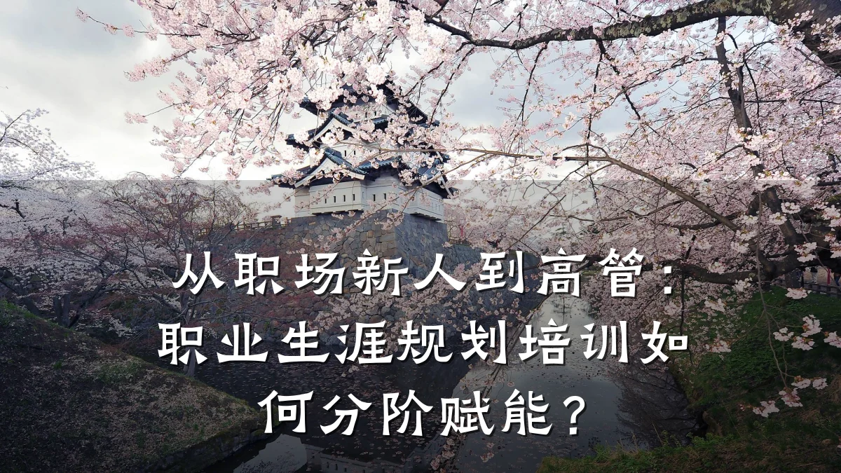 从职场新人到高管:职业生涯规划培训如何分阶赋能?