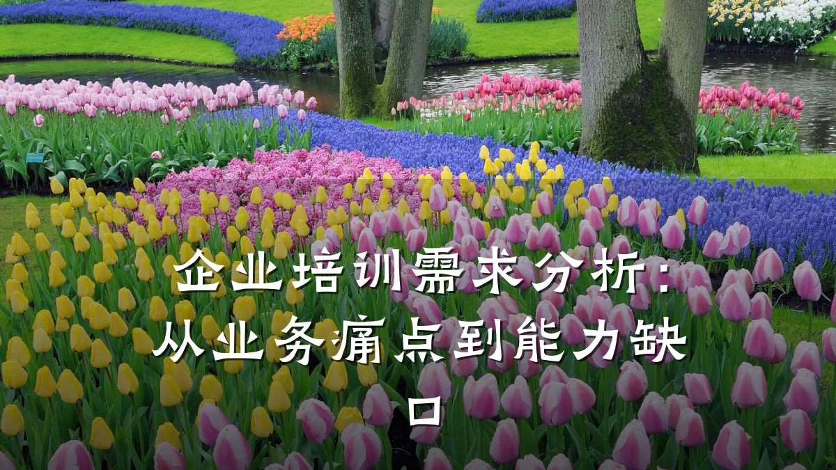 企业培训需求分析:从业务痛点到能力缺口