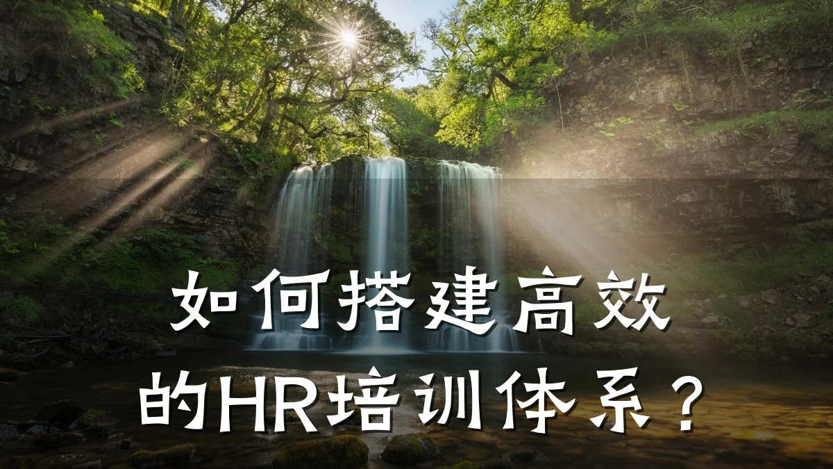如何搭建高效的HR培训体系?