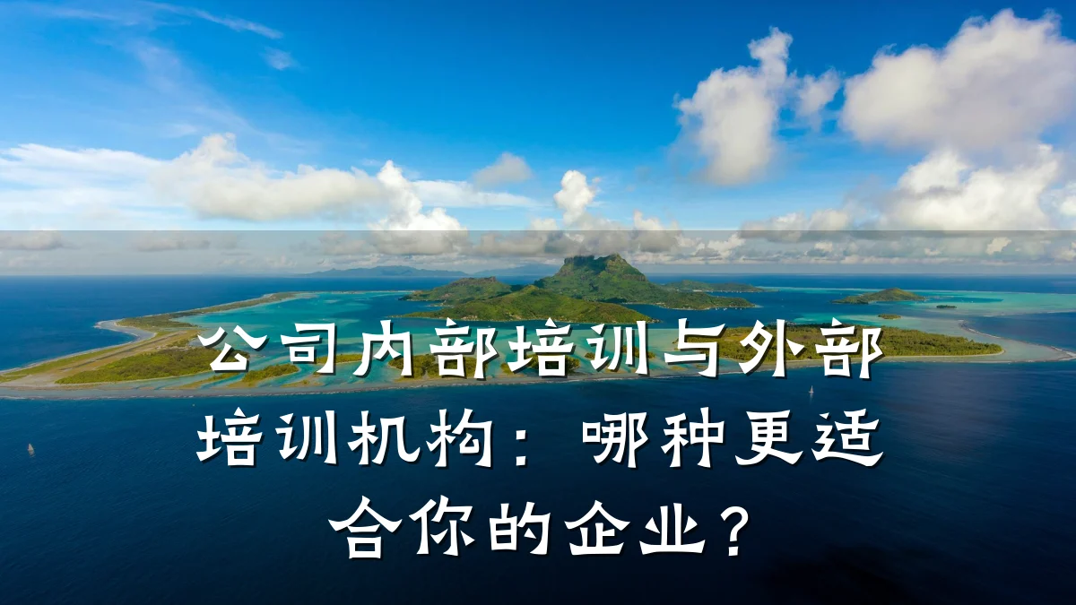 公司内部培训与外部培训机构:哪种更适合你的企业?