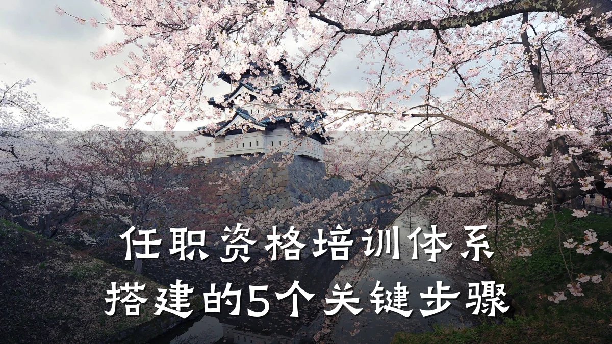 任职资格培训体系搭建的5个关键步骤