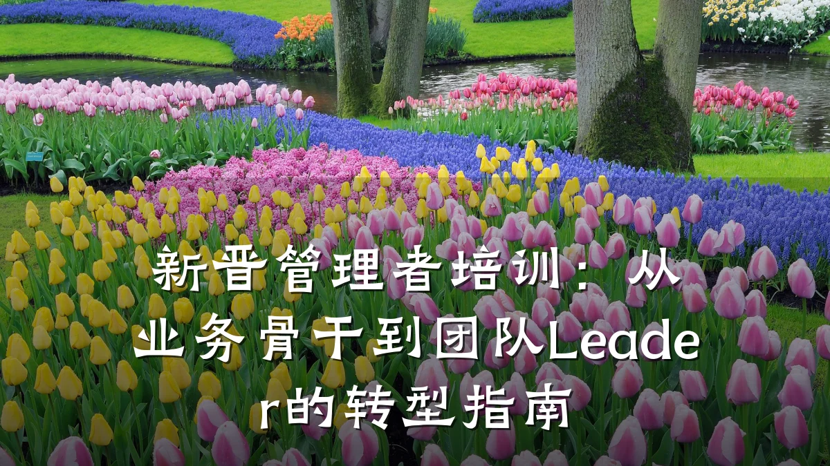 新晋管理者培训:从业务骨干到团队Leader的转型指南