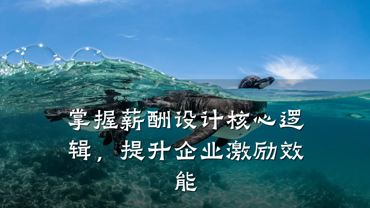 掌握薪酬设计核心逻辑,提升企业激励效能