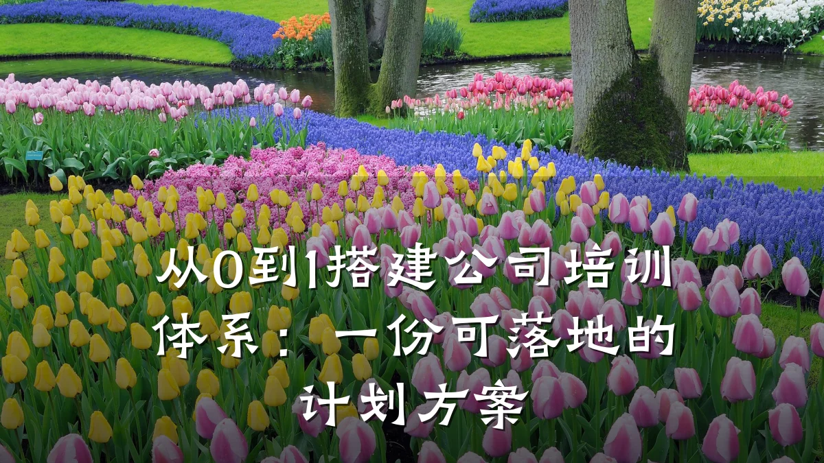 从0到1搭建公司培训体系:一份可落地的计划方案