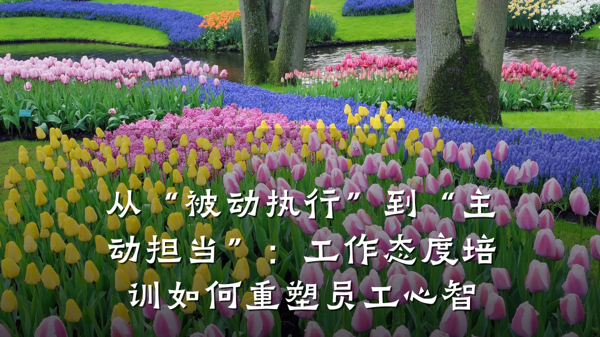 从“被动执行”到“主动担当”:工作态度培训如何重塑员工心智
