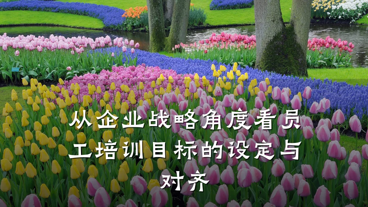 从企业战略角度看员工培训目标的设定与对齐