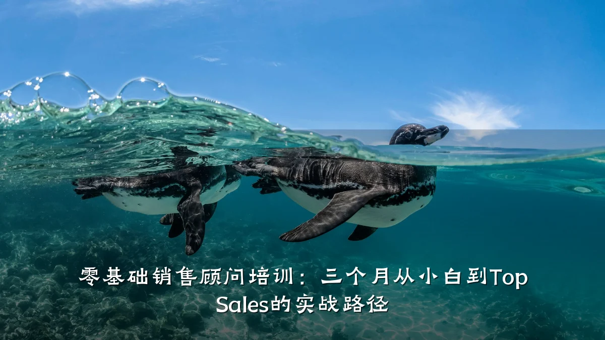零基础销售顾问培训:三个月从小白到Top Sales的实战路径