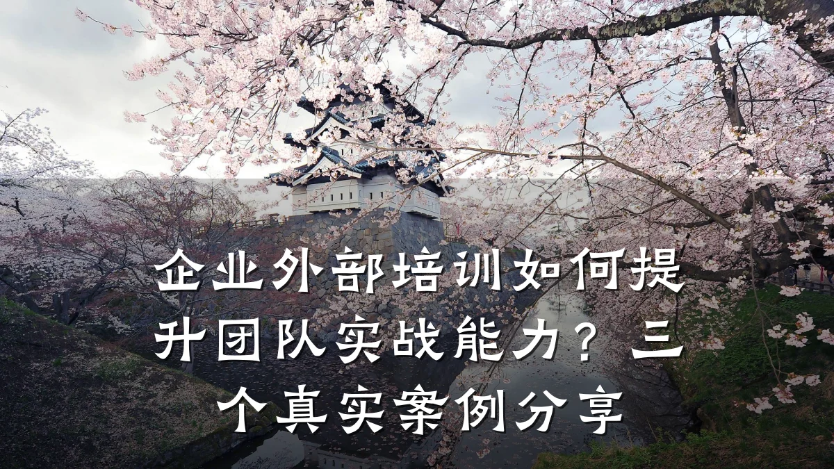 企业外部培训如何提升团队实战能力?三个真实案例分享