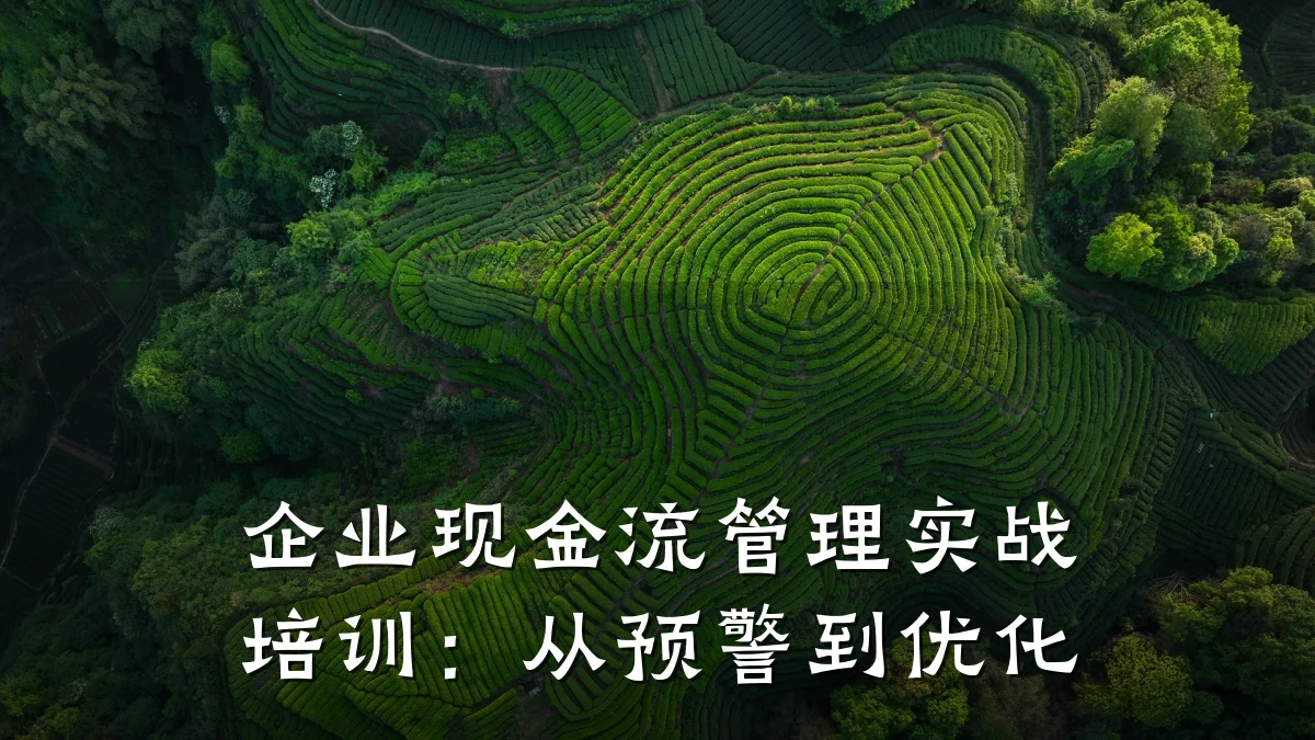 企业现金流管理实战培训:从预警到优化