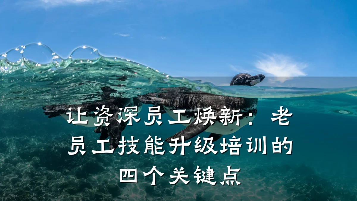 让资深员工焕新：老员工技能升级培训的四个关键点