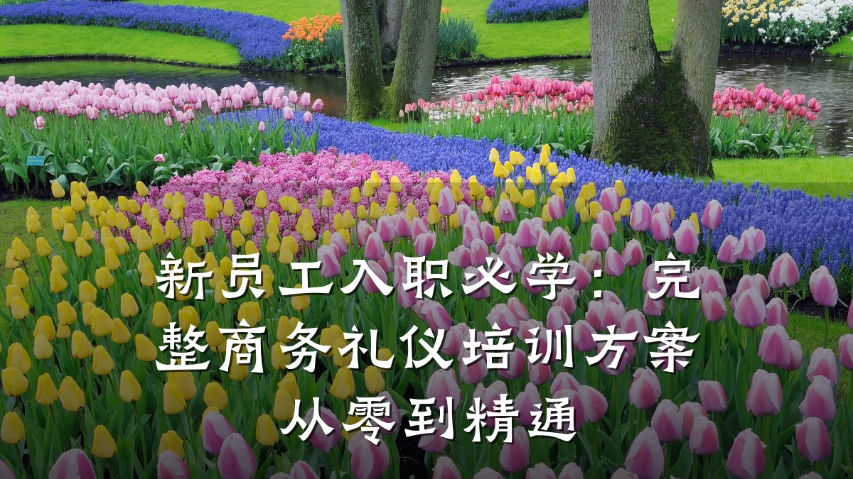 新员工入职必学:完整商务礼仪培训方案从零到精通