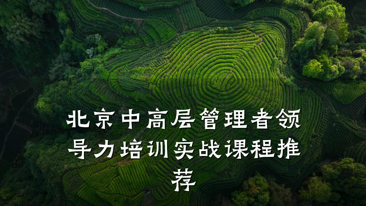 北京中高层管理者领导力培训实战课程推荐
