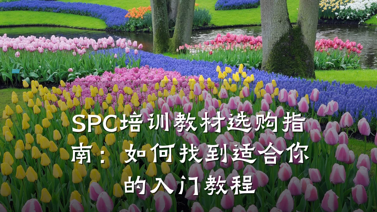 SPC培训教材选购指南:如何找到适合你的入门教程