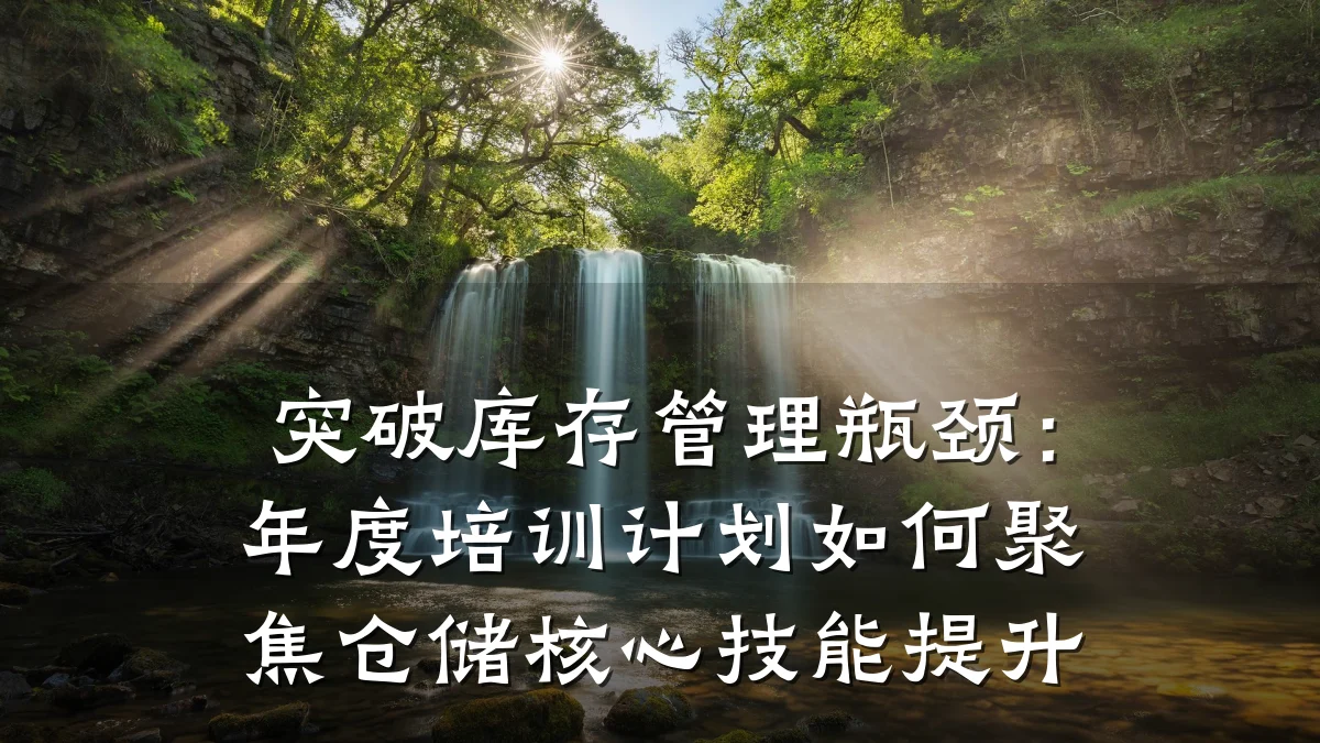 突破库存管理瓶颈:年度培训计划如何聚焦仓储核心技能提升