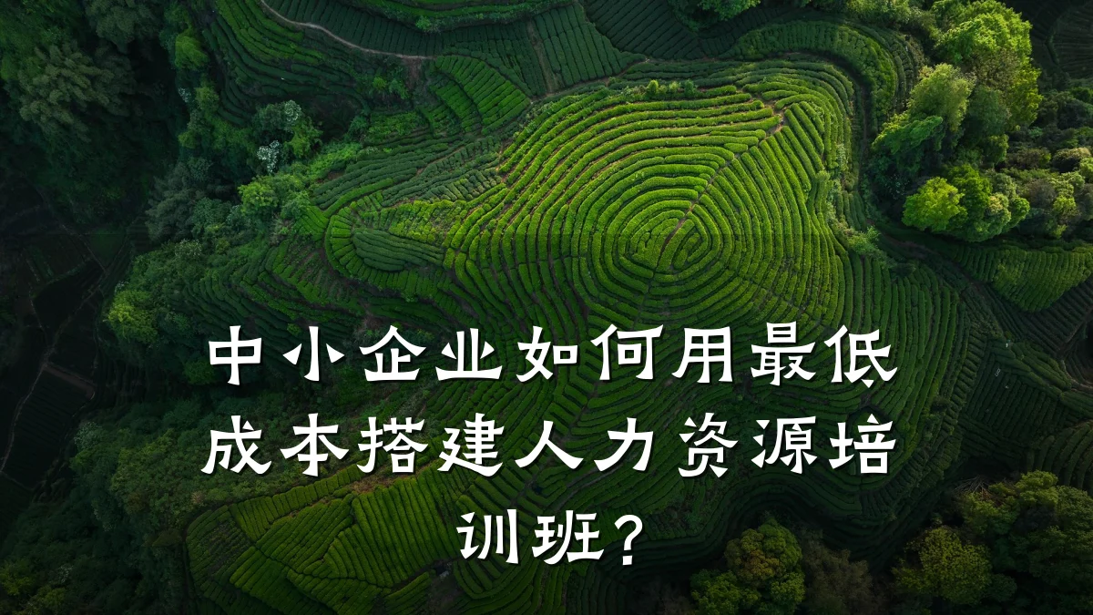 中小企业如何用最低成本搭建人力资源培训班?