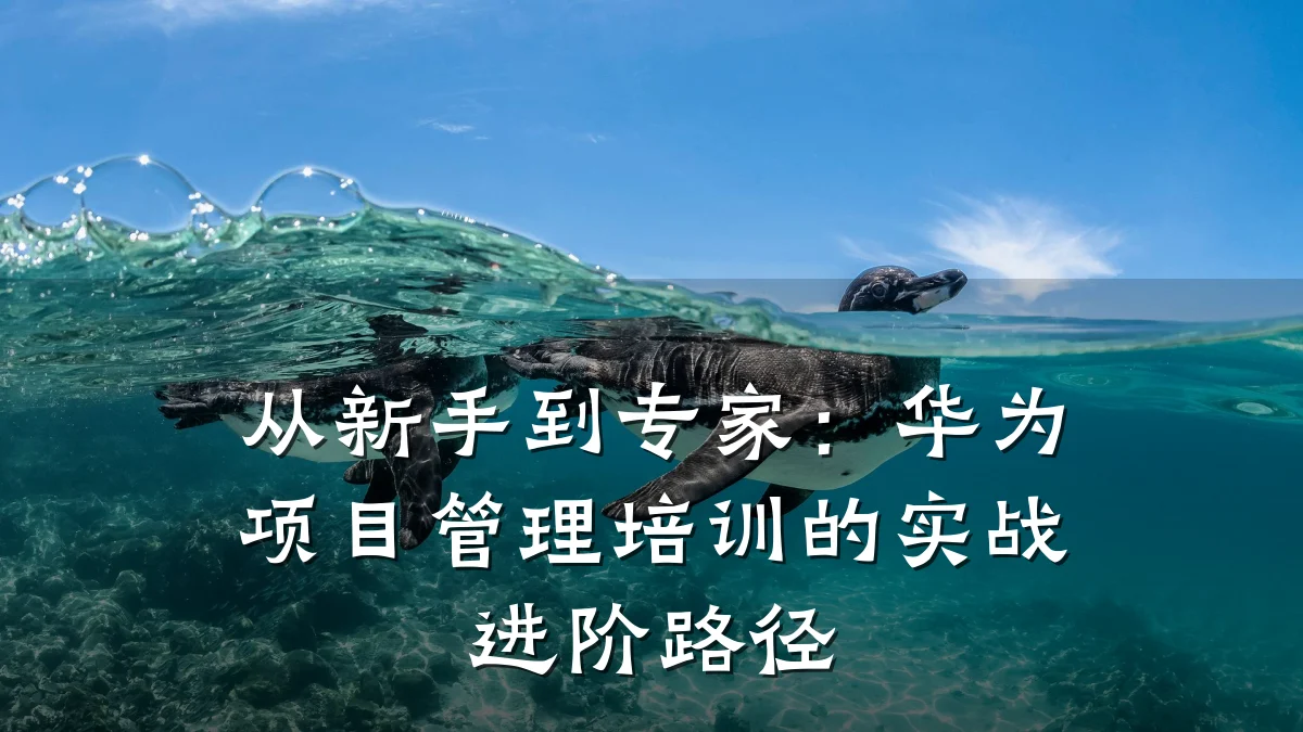 从新手到专家:华为项目管理培训的实战进阶路径