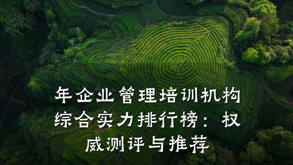 年企业管理培训机构综合实力排行榜:权威测评与推荐