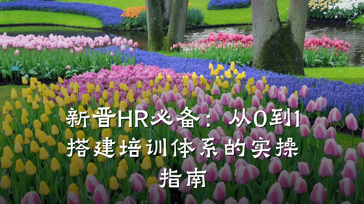 新晋HR必备:从0到1搭建培训体系的实操指南