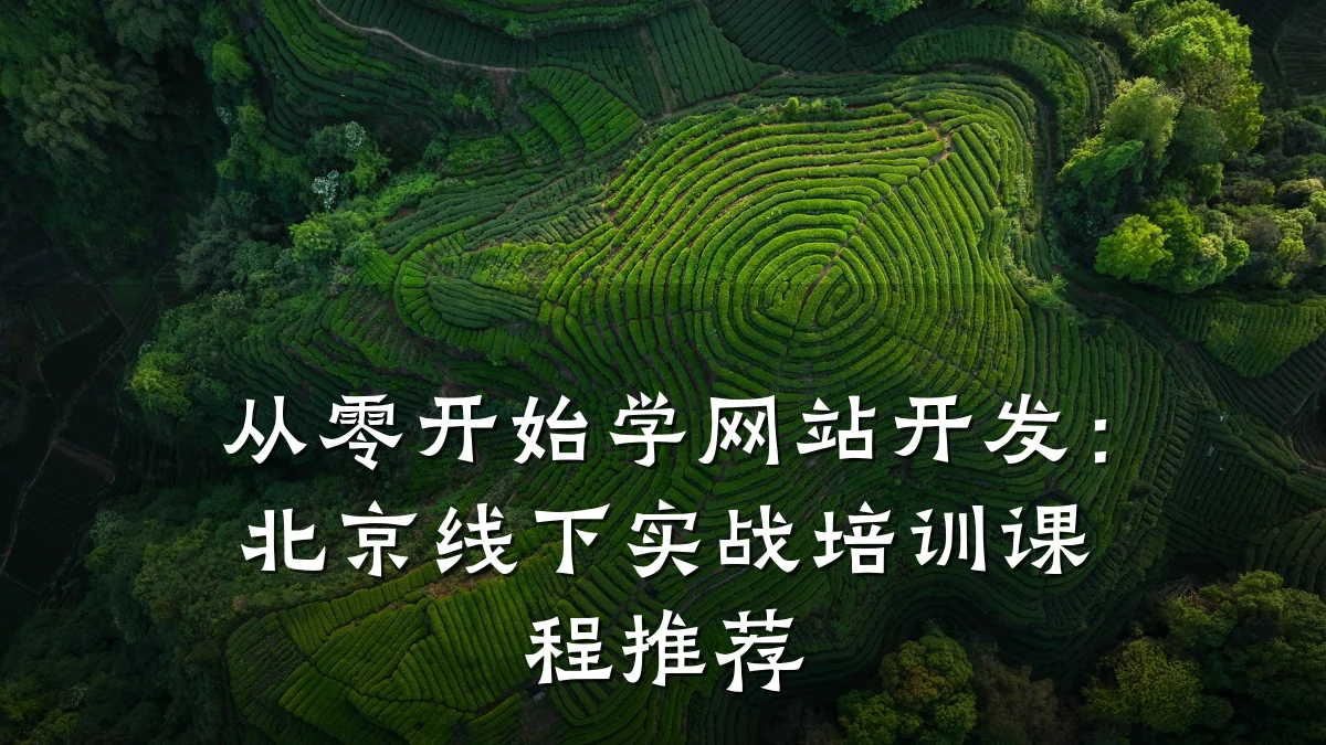 从零开始学网站开发:北京线下实战培训课程推荐