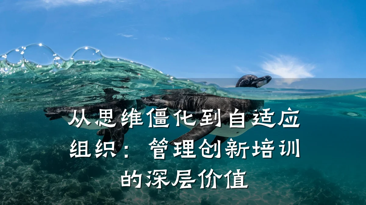 从思维僵化到自适应组织:管理创新培训的深层价值