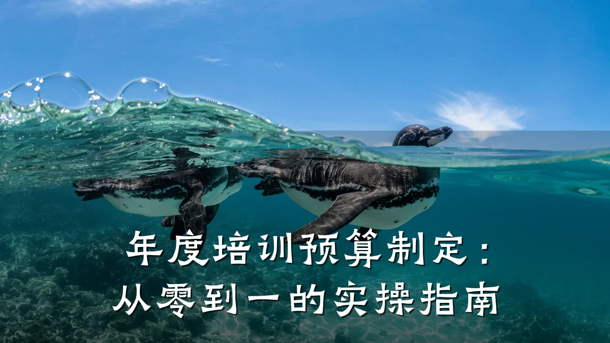 年度培训预算制定:从零到一的实操指南