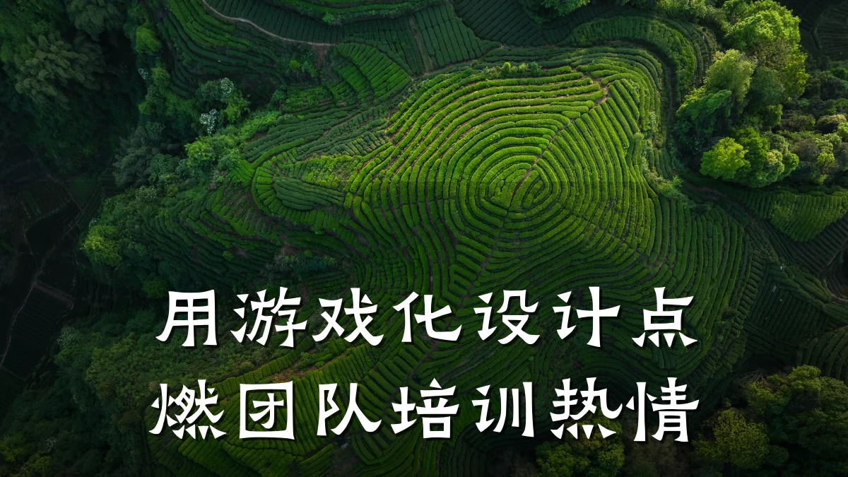 用游戏化设计点燃团队培训热情