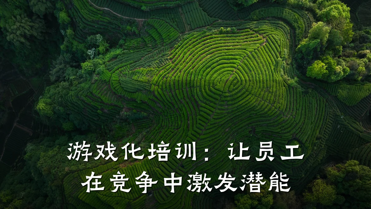 游戏化培训:让员工在竞争中激发潜能