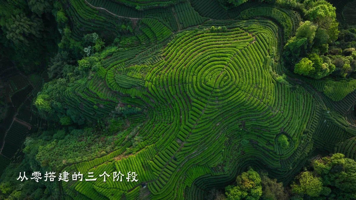 从零搭建的三个阶段
