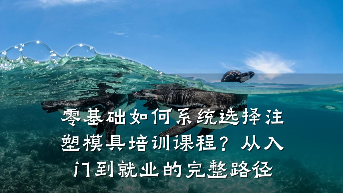 零基础如何系统选择注塑模具培训课程?从入门到就业的完整路径