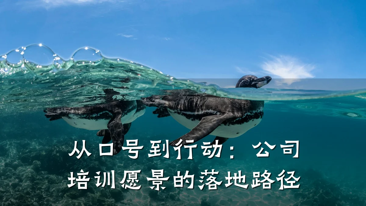 从口号到行动:公司培训愿景的落地路径