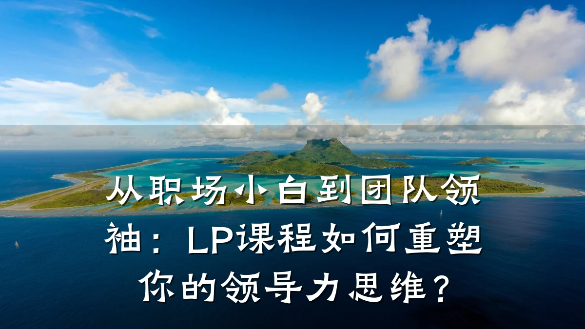 从职场小白到团队领袖:LP课程如何重塑你的领导力思维?