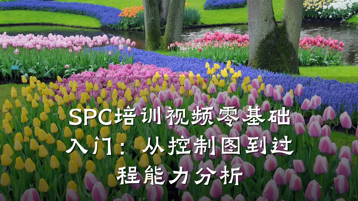 SPC培训视频零基础入门:从控制图到过程能力分析