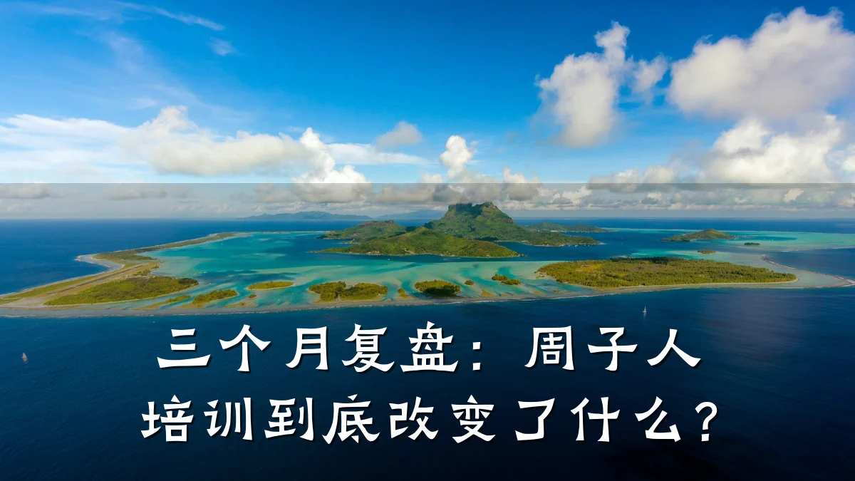 三个月复盘:周子人培训到底改变了什么?