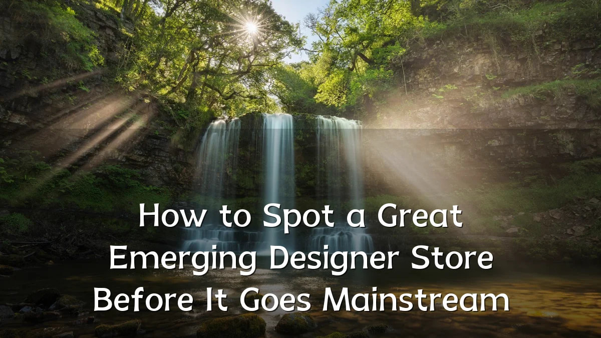 How to Spot a Great Emerging Designer Store Before It Goes Mainstream